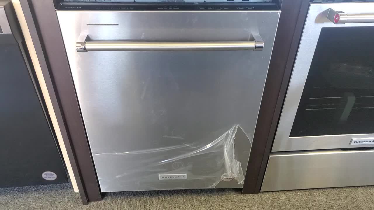 KitchenAid 24 Stainless Steel with PrintShield Built in Dishwasher