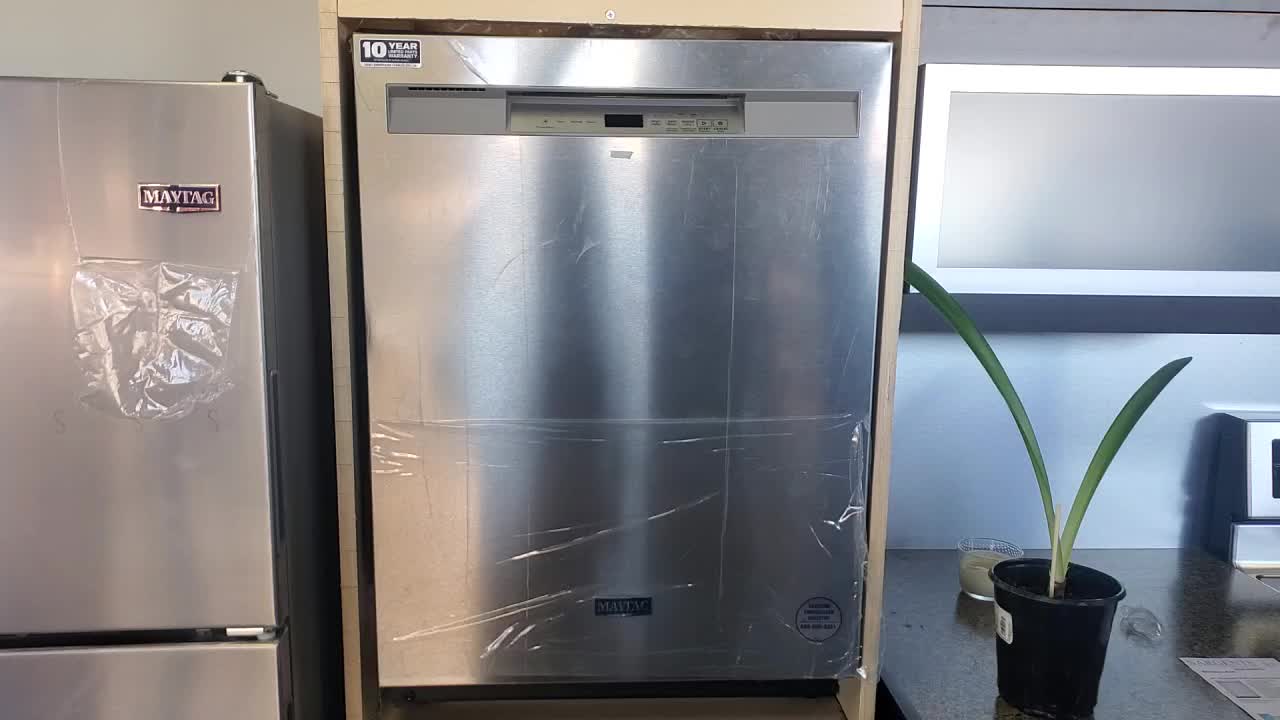 Maytag front control top tall tub dishwasher