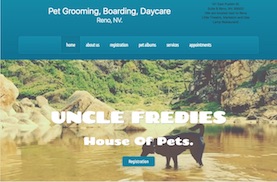 Pet Grooming Website