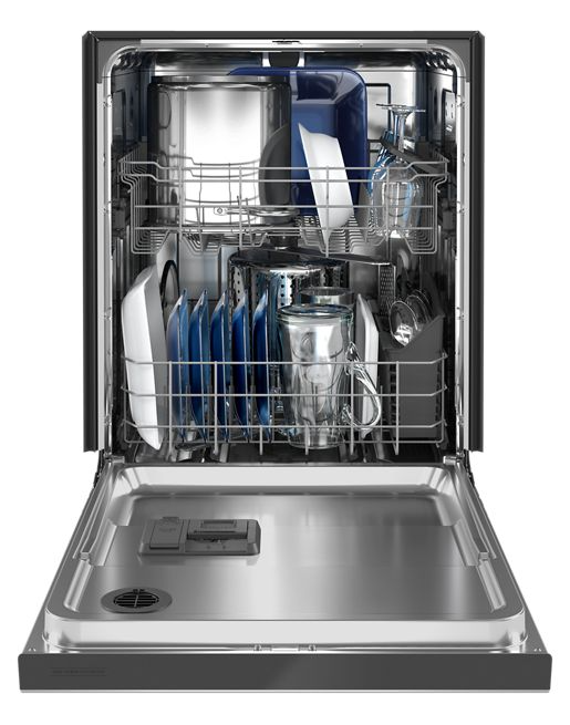 Maytag top control powerful dishwasher hot sale in fingerprint resistant stainless steel