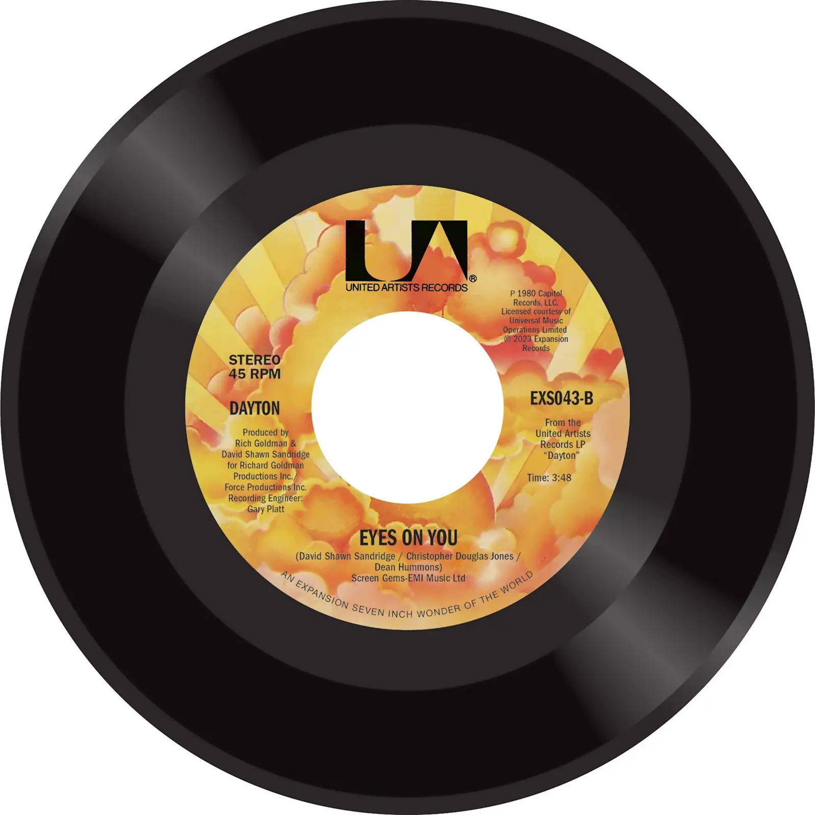 Dayton / Promise Me b/w Eyes On Me Dayton / Promise Me b/w Eyes On Me